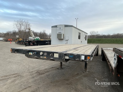 2012 Fontaine HAVSF42SST 45 ft T/A Flatbed Trailer