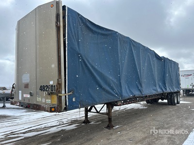 2004 Manac 48 ft T/A Remorque pour rideaux latéraux