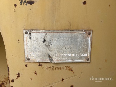 1986 Cat 963 LGP Crawler Loader