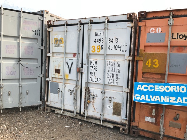 40 ft Standard with Spare Parts Storage Container