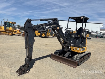 2017 John Deere 26G Mini escavatore