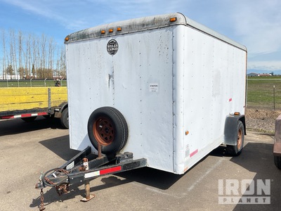 1998 Wells Cargo 12 ft S/A Enclosed Trailer