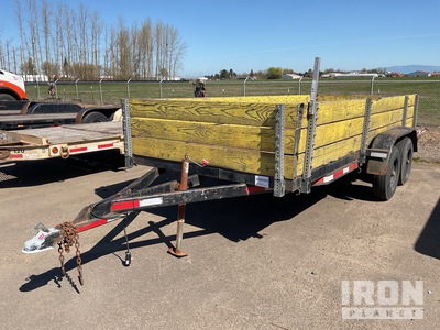 ASMBL Cone 16 ft T/A Remolque Portamaquinaria