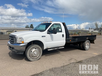 2003 Ford F-450 4x2 Flatbed Truck