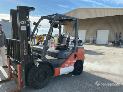 2021 Toyota 8FDU30 5750 lb Cushion Tire Forklift