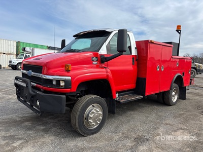 2005 Chevrolet 5500 4x4 Utiliteits vrachtwagen