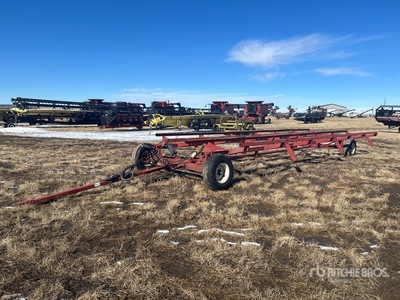 30 ft Self Unloading Chariot à balles