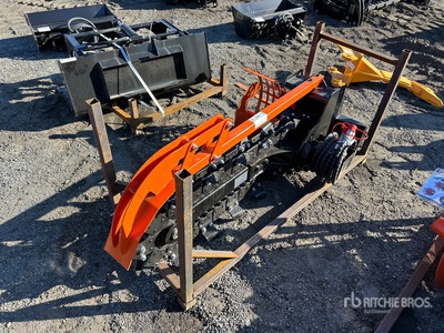 2026 GIYI GY-X39F 39 in Mini Skid Steer Trencher (Unused)