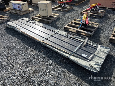 Quantity of (50) 2026 SKLP SKH50 12 ft x 3 ft Sheets Galvalume Steel Siding Roofing (Unused)