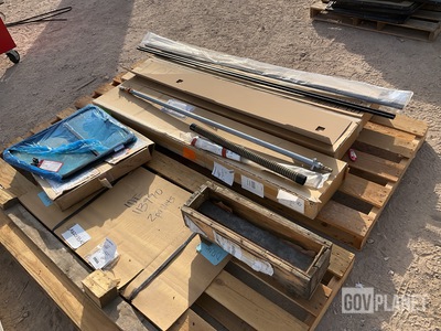 (3) Vehicular Body Panels, (2') of Metal Bars & Assorted Items