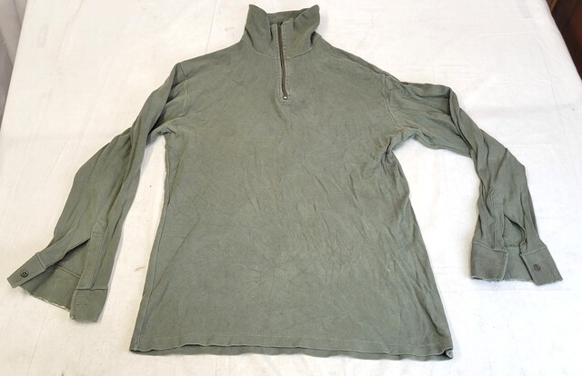 (402) French Sleep Shirts w/ Quarter Zipper Neck