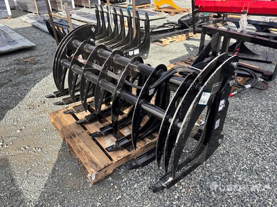 2026 GIYI GY-CLG72 72 in Skeleton Skid Steer Grapple (Unused)