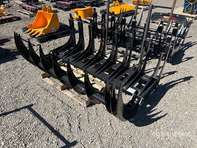 2026 GIYI GY-CLG72 72 in Skid Steer Grapple (Unused)