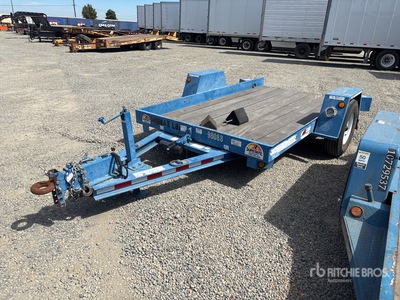 2011 Towmaster K-5T 12 ft S/A Tilt Deck Trailer