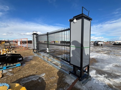 2026 Suihe SG 20 ft Wrought Iron Bi-Parting Puerta de entrada (Unused)