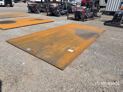 2026 SKLP 4 ft 11.5 in x 9 ft 10 in (0.25 in Thick) Road Stalen platen (Unused)