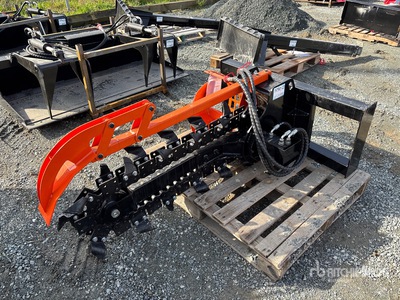 2025 GIYI GY-D39 39 in スキッドステア トレンチャー (Unused)