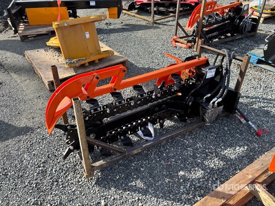 2025 GIYI GY-X39F 39 in Mini スキッドステア トレンチャー (Unused)