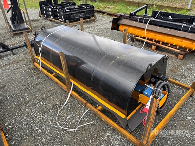 2026 GIYI GY-BS72 72 in Skid Steer Broom (Unused)