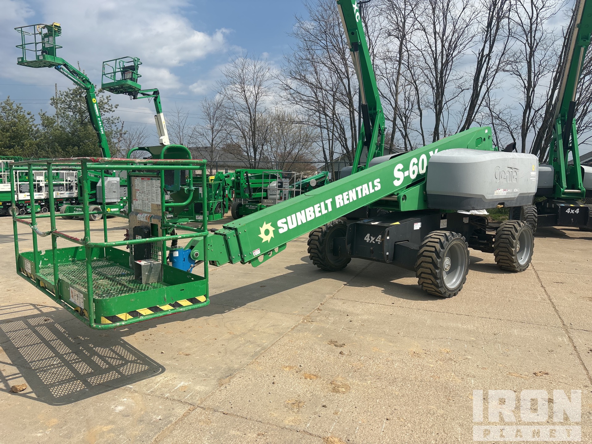 2015 Genie S-60X 4WD Diesel Telescopic Boom Lift in RICHMOND
