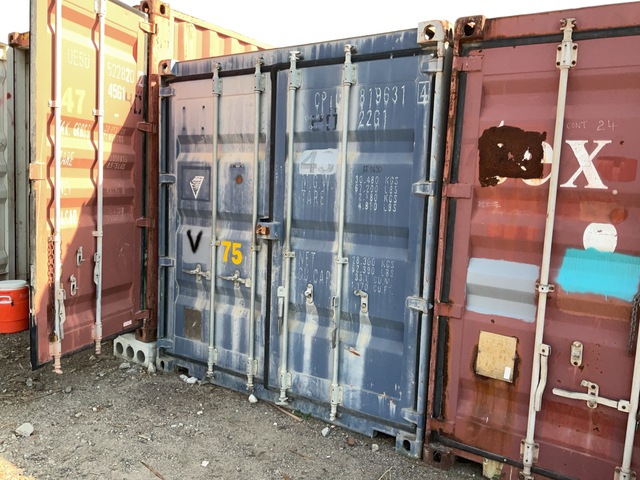 20 ft Standard with Spare Parts Storage Container