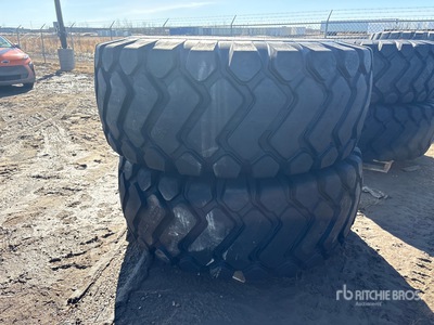 Quantity of (2) Taihao 26.5-25 Tyres (Unused)