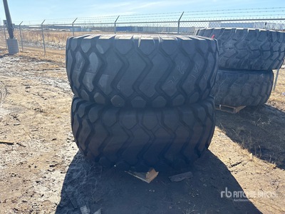 Quantity of (2) Taihao 26.5-25 Tyres (Unused)