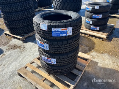Quantity of (4) LT245/60R18 Opony (Unused)