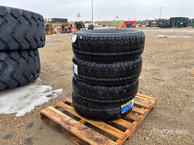 Quantity of (4) LT265/70R17 Tires (Unused)