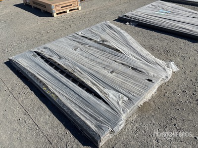 14 ft x 7 ft 9 in Steel Driveway Gate