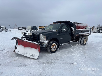 2006 Ford F-550 4x4 Snow Plow Truck