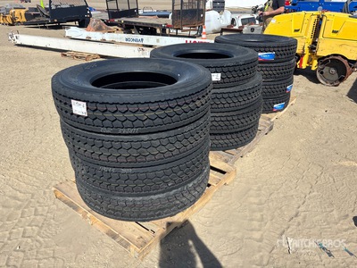 Quantity of (12) Taitong 11R24.5 Banden (Unused)