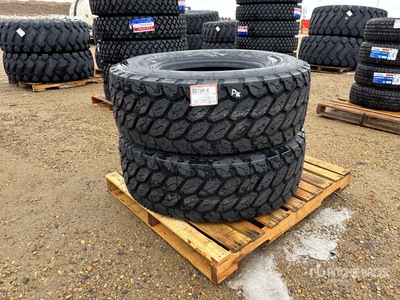 Quantity of (2) Boto 385/65R22.5 Tires (Unused)