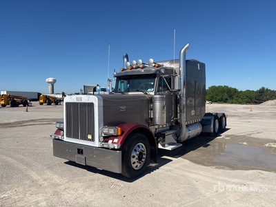 1999 Peterbilt 379 6x4 Cabeza Tractora Cabina Dormitorio