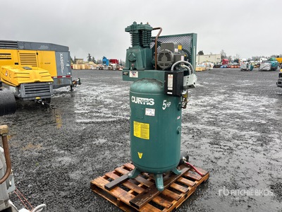 2005 Curtis E57 Skid-Mounted Electric 80 gal ضاغط هوائي