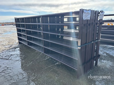 Quantity of (21) 16 ft Panel para ganado (Unused)