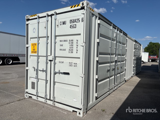 2026 40 ft High Cube Multi-Door Storage Container