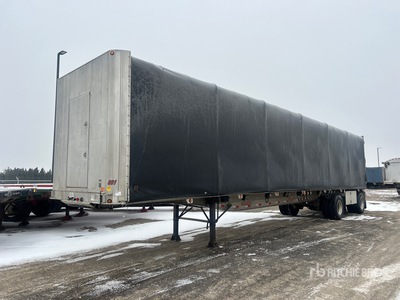2007 Fontaine 48 ft T/A Spread Axle Remorque pour rideaux latéraux