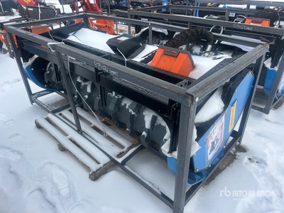 2026 Raytree RMDM72SS 72 in Drum Skid Steer Mulcher (Unused)