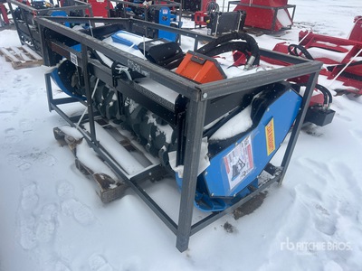 2026 Raytree RMDM72SS 72 in Drum Skid Steer Mulcher (Unused)