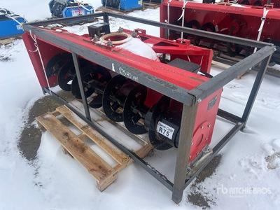 2026 Raytree RHSB72 72 in Hydraulic Control Skid Steer Snowblower (Unused)