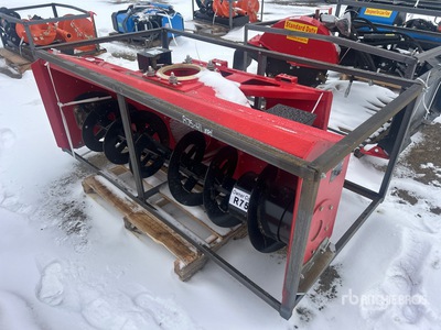 2026 Raytree RHSB72 72 in Hydraulic Control Skid Steer Snowblower (Unused)