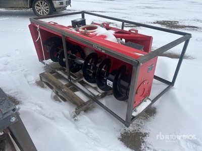 2026 Raytree RHSB72 72 in Hydraulic Control Skid Steer Snowblower (Unused)