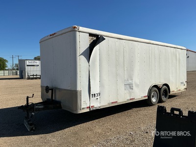 2007 Lone Wolf 24 ft T/A ユーティリティトレーラー