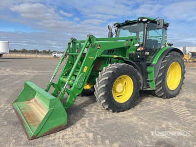 2014 John Deere 6150R 4WD Tractor