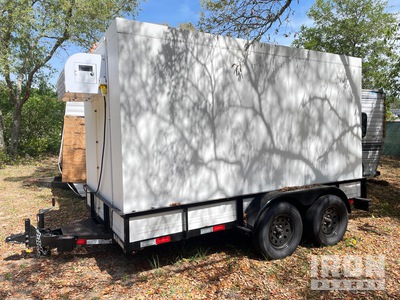 2025 Triple Crown U6X12TG Utility Trailer w/ Portable Refrigeration Unit