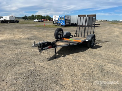 2019 Snake River 7 ft S/A Equipment Trailer