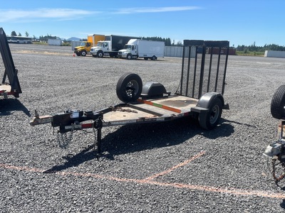 2019 Snake River 4X7 7 ft S/A Remolque Portamaquinaria