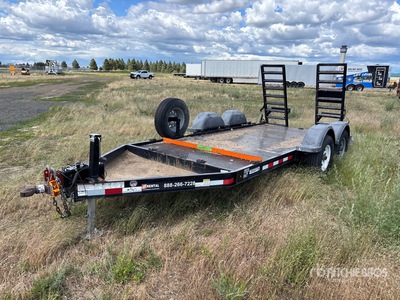 2019 Snake River 6X14 14 ft T/A Equipment Trailer