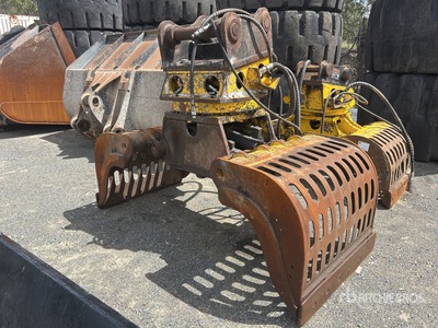 2020 Epiroc Q/C Rotating Excavator Grapple - Fits 20 - 25 ton